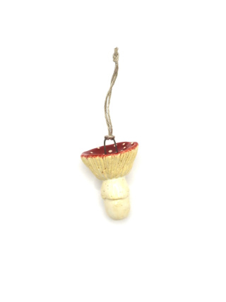 Muchomorek ceramiczny zawieszka do samochodu 5