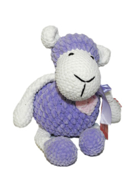 Pluszowa owca fioletowa maskotka