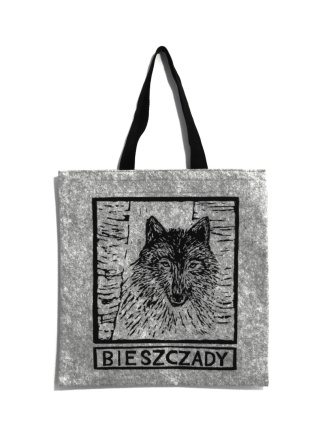 Torba filcowa z grafiką Wilk
