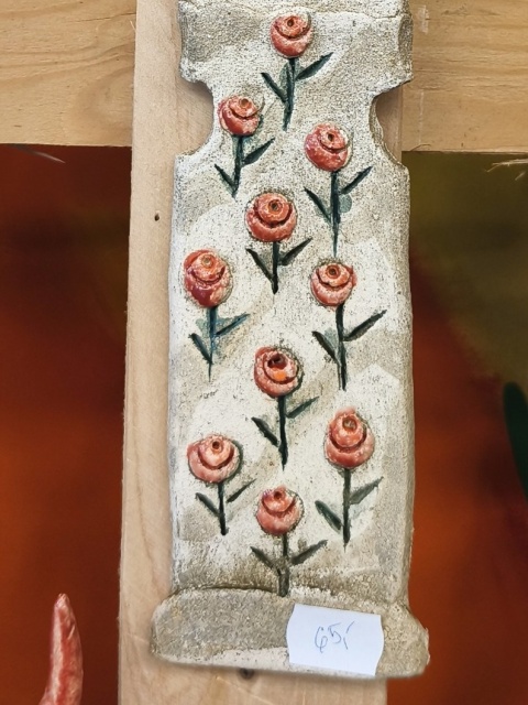 Kapliczka duża ceramiczna Bi ozdoba na ścianę ceramika 3