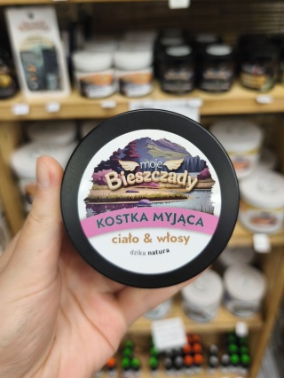 Kostka myjąca ciało i włosy