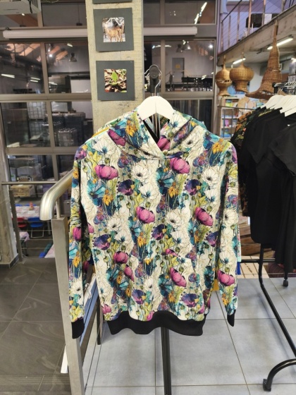 Leśna bluza damska "Łąka malowana"