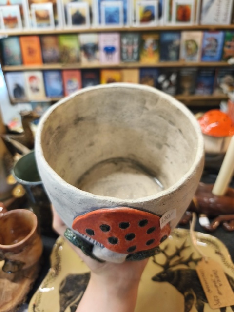 Osłonka ceramiczna z muchomorem 2
