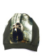 Leśna czapka zero waste "Niedźwiedź we mgle"