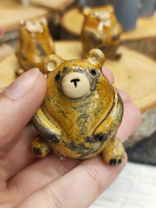 Miś ceramiczny mały
