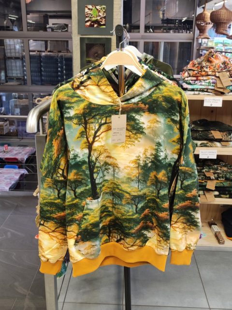 Leśna bluza damska "Jesienny las" Leśna bluza damska "Jesienny las"