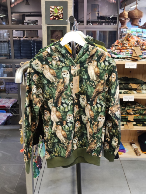 Leśna bluza damska "Sowy w lesie" Leśna bluza damska "Sowy w lesie"