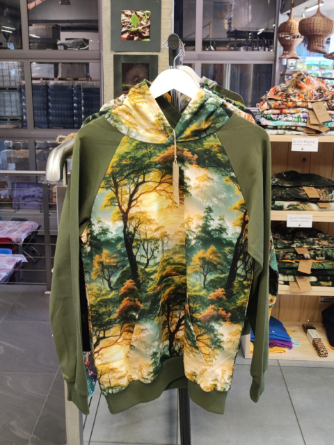 Leśna bluza męska "Jesienny las"