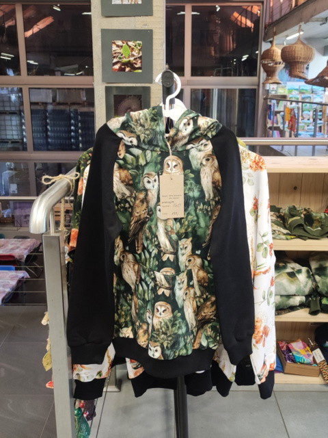 Leśna bluza dziecięca "Sowy w lesie" Leśna bluza dziecięca "Sowy w lesie"