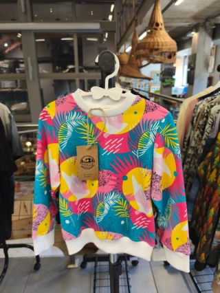 Bluza dziecięca "Kolorowe wzory" ręcznie szyta