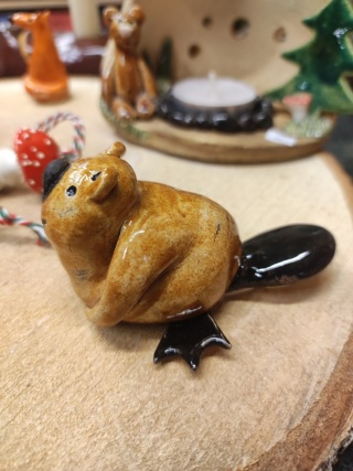 Bóbr ceramiczny