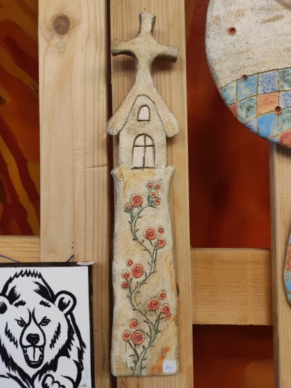 Kapliczka ceramiczna duża Bi 3