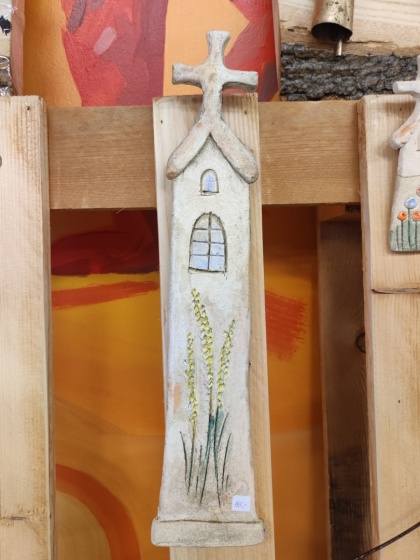 Kapliczka ceramiczna duża Bi