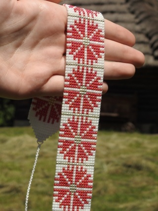 Rekonstrukcja sylianki kobiety z Bojkowszczyzny wschodniej z 1930 r.