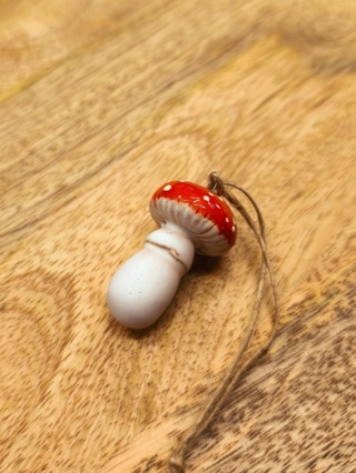 Muchomor ceramiczny zawieszka 1