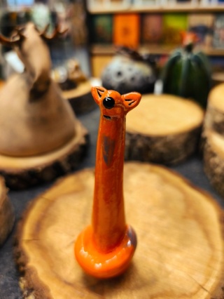 Lis ceramiczny figurka 4