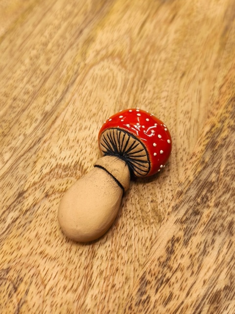 Magnes ceramiczny muchomor 1