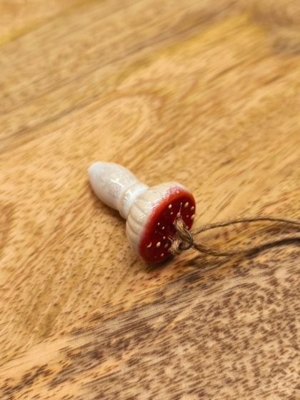 Muchomor ceramiczny zawieszka 2