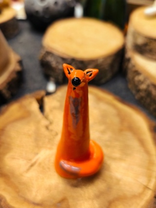 Lis ceramiczny figurka 1