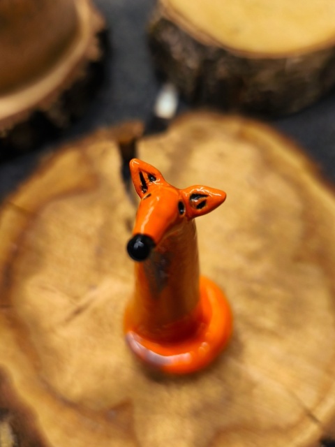 Lis ceramiczny figurka 1