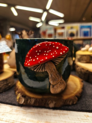 Osłonka ceramiczna z muchomorem