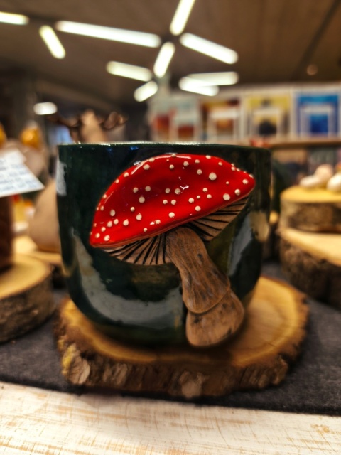 Osłonka ceramiczna z muchomorem