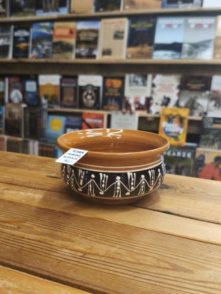 Miska ceramiczna z tradycyjnym wzorem - Korund, Rumunia