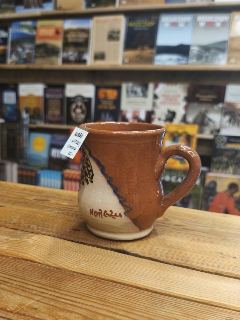 Kubek ceramiczny z tradycyjnym wzorem 1 - Horezu, Rumunia