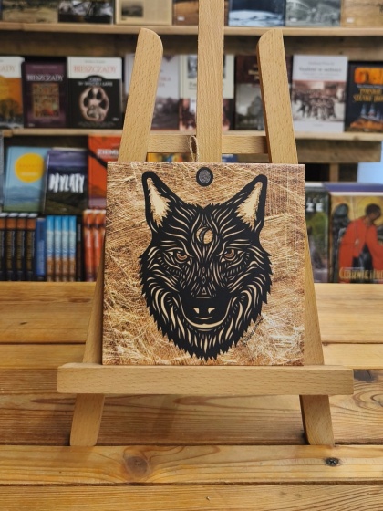 Kafel ceramiczny do powieszenia Wilk