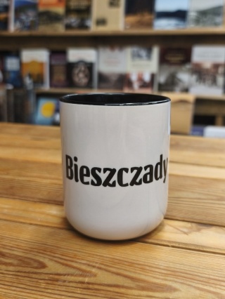 Kubek ceramiczny Bieszczady z nadrukiem Zielony Wilk