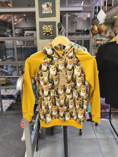 Leśna bluza dziecięca "Lisy"