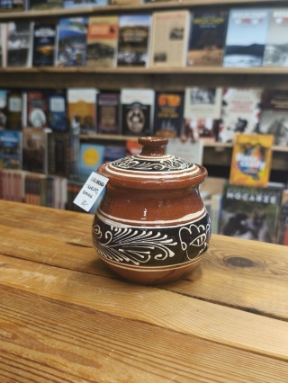 Cukiernica ceramiczna z tradycyjnym wzorem - Korund, Rumunia