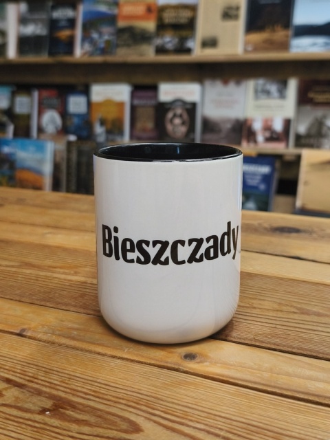Kubek ceramiczny Bieszczady z nadrukiem Ryś